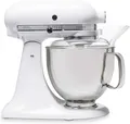 Produktbild: Kitchenaid - Weißer Kippkopf-Standmixer 4,8L KitchenAid 5KSM175PSEWH