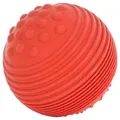 Produktbild: Physio Reflexball mit Noppen Massageball Motorik Training Entspannung, 7 cm, Rot