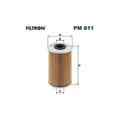 Produktbild: 1x Kraftstofffilter FILTRON PM 811 passend für ZETOR
