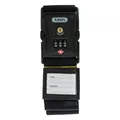 Produktbild: ABUS 620TSA/192 Kofferband 192cm Koffergurt mit Zahlenschloss & Adressfeld Black