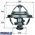 Produktbild: MAHLE TX2780D Thermostat für Kühlmittel Thermostat Kühlmittel