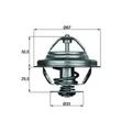 Produktbild: ORIGINAL® Mahle Thermostat, Kühlmittel für BMW 3 Touring 3 5 3 Cabriolet 3