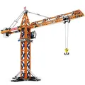 Produktbild: Reobrix 22013 Turmkran Klemmbaustein RC Baukran Modell 1288 Teile ab 14