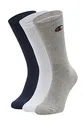 Produktbild: Champion Unisex Core 3PP Crew Füßlinge, Blu Marino, Bianco, Grigio Melange Chiaro, 39-42