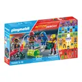 Produktbild: PLAYMOBIL Action Heroes My Figures Feuerwehrtruppe 71468