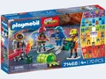Produktbild: PLAYMOBIL 71468 My Figures Spezialeinheiten Feuerwehr Fass Kettensäge Anzug NEU