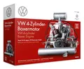 Produktbild: FRANZIS 67308 – Volkswagen VW 4-Zylinder Boxermotor 2 in 1, originalgetreuer Motorbausatz im Maßstab 1:4, inkl. Soundmodul, Anleitung und 100-seitigem Begleitbuch