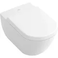 Produktbild: Tiefspül-WC Subway 375x565x360mm Oval wandhängend Abgang waagerecht Weiß Alpin - Villeroy&boch