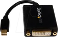 Produktbild: ST MDP2DVI - DisplayPort Adapter, Mini DP Stecker auf DVI 24+5 Buchse