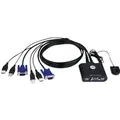 Produktbild: ATEN CS22U - 2 Port USB Kabel KVM , USB und VGA