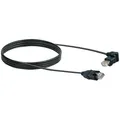 Produktbild: Schwaiger Netzwerkkabel F/UTP 360° RJ45 CAT 6 Schwarz 2 m