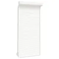 Produktbild: vidaXL Rollladen Gute Wärme- und Schalldämmung Rollladenpanzer Behang Rolladen Rolladenbehang Vorbaurollladen Vorbaurolladen Aluminium 100x210cm Weiß