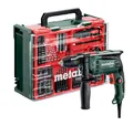 Produktbild: metabo Schlagbohrmaschine SBE 650 Set, 650W Bohrmaschine mit Zubehör