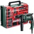 Produktbild: Metabo Schlagbohrmaschine SBE 650 Set mit mobiler Werkstatt, grau