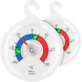 Produktbild: Doppelpack Kühlschrankthermometer Zifferblatt Kühlschrank Thermometer, 65mm