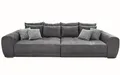Produktbild: Big-Sofa XXL 306 cm Federkern Lounge Couch mit Bezug aus Mikrofaserstoff in Grau