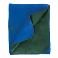 Produktbild: Esprit Premium Wendedecke 130x170 cm - Oeko-TEX Kuscheldecke Baumwolle - Wohndecke Flauschig Weich - Sofadecke XXL - Tagesdecke Couch - Wolldecke Blau