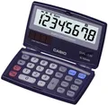 Produktbild: CASIO SL-100VER Taschenrechner - klappbar - Solar/Batteriebetrieb - 8-stellig