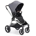 Produktbild: Baby Jogger City Sights, kompakter Kinderwagen mit umdrehbarem Sitz | zusammenklappbarer, leichter Kinderwagen | mit Sicherheitsbügel | Dark Slate