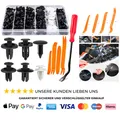 Produktbild: Auto Befestigung Clips 6 Größen 125 Stück 5 Werkzeuge 12