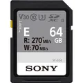 Produktbild: Sony SF-E64A (64 GB, SDXC, U3, UHS-II) (SFE64A.AE)