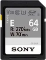 Produktbild: Sony SDXC E series 64GB UHS-II Class 10 U3 V30