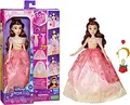 Produktbild: Hasbro Disney Prinzessinnen Belles Kleidergalerie Modepuppe, 10 Outfit-Kombinationen, Spielzeug für Kinder ab 3 Jahren, Multi, F4625