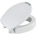 Produktbild: WENKO WC-Sitz Mod. Secura Comfort L, aus antibakteriellem Duroplast mit Sitzflächenerhöhung
