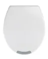 Produktbild: WC-Sitz Duroplast Antibakteriell Absenkautomatik Weiß 43,5x37cm