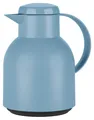 Produktbild: Emsa Samba Isolierkanne Teekanne Kaffeekanne Kunststoff Glas puderblau 1 Liter
