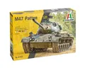 Produktbild: Italeri 6763 M-47 Patton, Maßstab 1:35, Plastic Model Kit/Kunststoffmodell zum Zusammenbauen