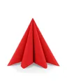 Produktbild: Sovie HOME Serviette in ROT aus Linclass Airlaid, 40 x 40cm, 1/4 Falz, 12 Stück, edle stoffähnliche Premium-Servietten für Hochzeit, Dinner, Feier