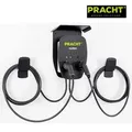 Produktbild: PRACHT Alpha XT Wallbox NRG1002 mit 2 Ladepunkten & 2 Ladekabeln 2x11kW Wandmontage