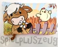 Produktbild: Nici 61120 Farm Friends Hochlandrind McMooray Kissen Plüsch rechteckig 43x25cm