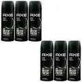 Produktbild: Axe Bodyspray BLACK 6 x 150ml Deo Deodorant Spray 48H Schutz 0% Aluminium Salze