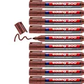 Produktbild: Permanent Marker Edding 300 Brown (10 Units) NEU