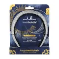 Produktbild: invisibobble HAIRHALO Eclipse Stardust Crown Ring Haarreif 1 Stück | Breiter Haarreif für elegante Party-Looks, bequem & individuell verstellbar | Glitzernder Haarschmuck Silber
