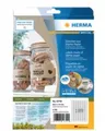 Produktbild: HERMA Universal-Etiketten 25.4 x 10 mm 20 Blatt Braun Etiketten/Beschriftungsbänder (10750)