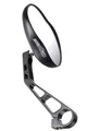 Produktbild: Ergotec M-99 Fahrradspiegel Alu schwarz, 121x78-66mm, 360° drehbar, E-Prüfzei...