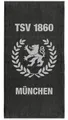 Produktbild: TSV 1860 München StrandtuchVictory hellgrau Fussball Grau-100x150cm