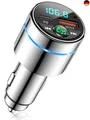 Produktbild: Mohard FM Transmitter Auto Bluetooth 5.3, Ganzmetall PD 30W & QC3.0 18W