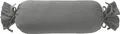 Produktbild: Erwin Müller Nackenrollenbezug Nürnberg Doppel-Jersey, grau Größe 40x15 cm Ø - strapazierfest, besonders formtreu, mit Bindeband