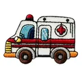 Produktbild: Mono Quick 04019 Krankenwagen, Bügelbild, Patch, ca.4,7 x 3,1 cm Rettungswagen