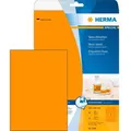 Produktbild: Herma Special 5149 Universaletiketten neon-orange, 210 x 297 mm, 20 Blatt, 20 Stück