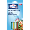 Produktbild: 100 Toppits Verschlussclips mehrfarbig bunt Verschlussklipse