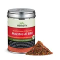 Produktbild: Herbaria Maestro di BBQ bio 70g M-Dose - fertige Bio-Gewürzmischung für Grillmeister - mediterranes Grillgewürz - mit erlesenen Zutaten - in nachhaltiger Aromaschutz-Dose