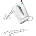 Produktbild: Bosch Handmixer CleverMixx MFQ3030, weiß, 4 Geschwindigkeiten, mit Knethaken und Schneebesen, 350 Watt