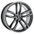 Produktbild: 1x ULTRA WHEELS UA6 PRO gunmetal poliert 8.0Jx18 5x112 ET30