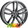 Produktbild: Ultra Wheels UA6 Pro gunmetal polished 8x18