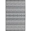 Produktbild: EVOCAMP Outdoor Teppich 250x400 cm, Kunststoffteppich, wetterfest für Terrasse, grau-weiß
